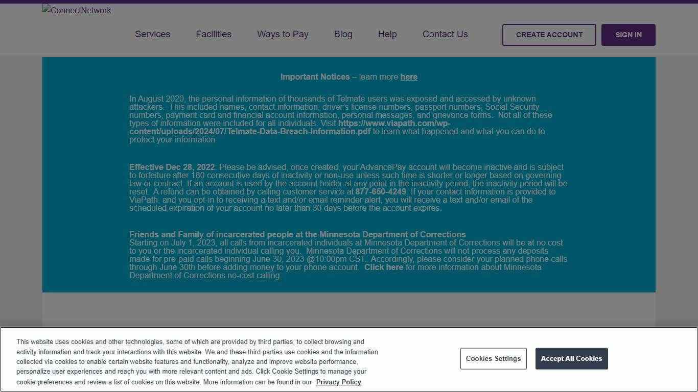 ConnectNetwork | Connecting you with incarcerated loved ones | ConnectNetwork